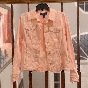 Pink Denim Jacket